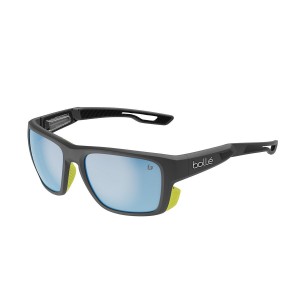 Bollé AIRDRIFT Sport Sunglasses Black Matte Acid | 845692-IYS