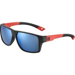 Bollé BRECKEN FLOATABLE Lifestyle Sunglasses Black Red Matte | 593418-FYA