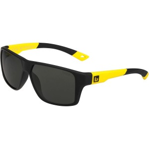 Bollé BRECKEN FLOATABLE Sport Sunglasses Black Yellow Matte | 617893-QUB