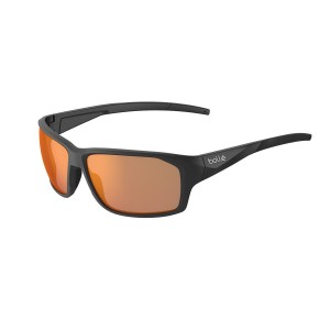 Bollé FENIX Lifestyle Sunglasses Black Matte | 489206-KJA