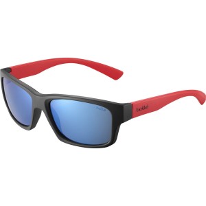 Bollé HOLMAN FLOATABLE Lifestyle Sunglasses Black Red Matte | 760892-VXP