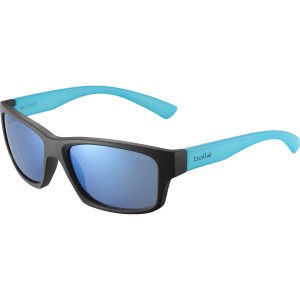 Bollé HOLMAN FLOATABLE Sport Sunglasses Black Crystal Blue Matte | 670382-WBX