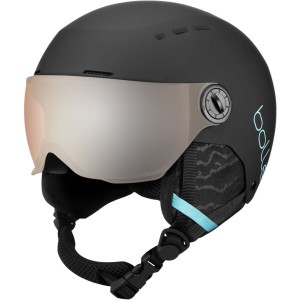 Bollé QUIZ VISOR Ski Helmets Black Blue Matte | 437501-VGE