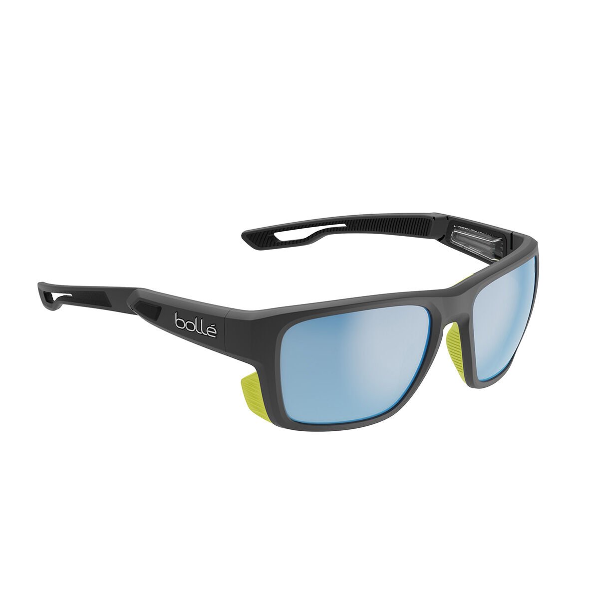 Bollé AIRDRIFT Sport Sunglasses Black Matte Acid | 845692-IYS