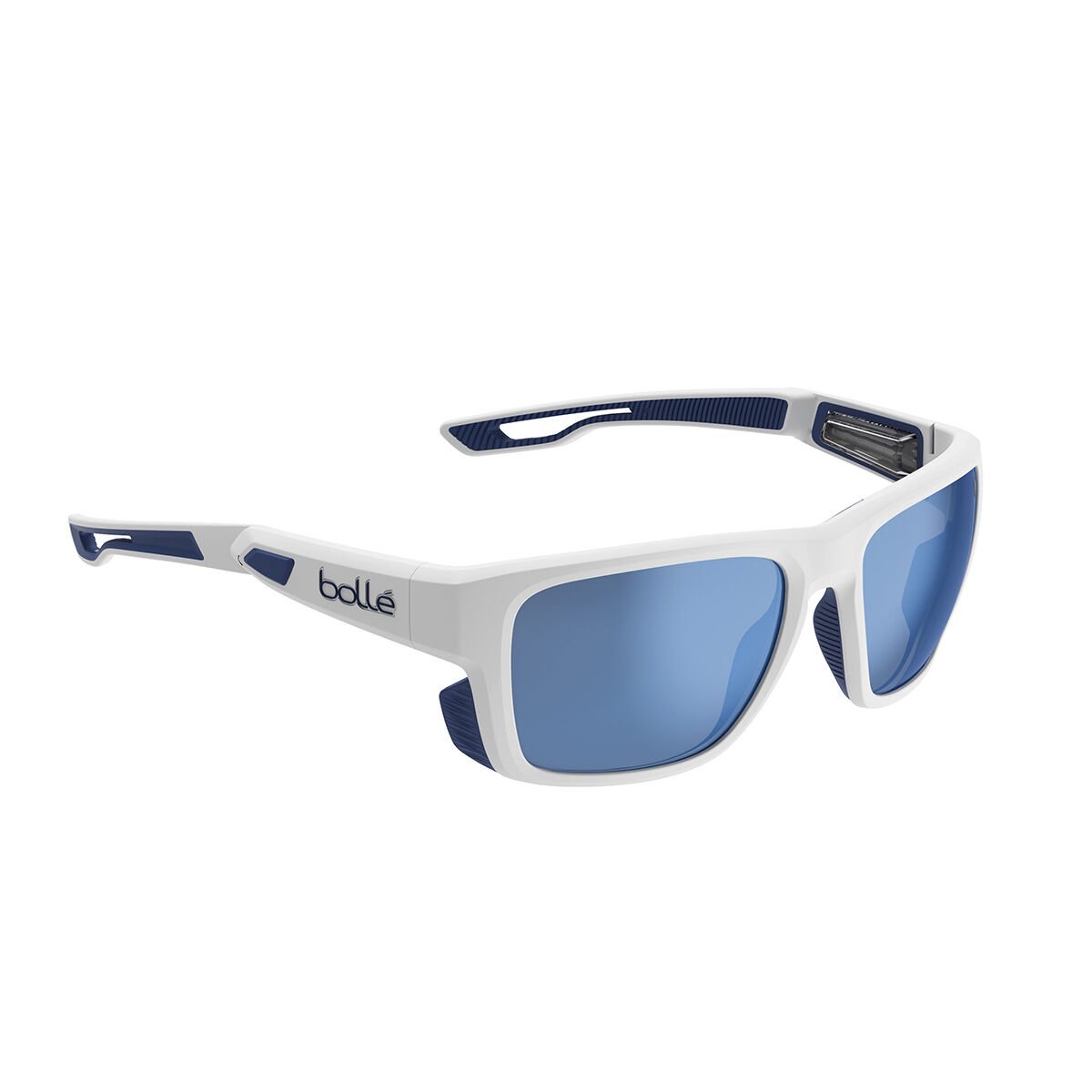 Bollé AIRDRIFT Sport Sunglasses White Matte Navy | 638574-WGH