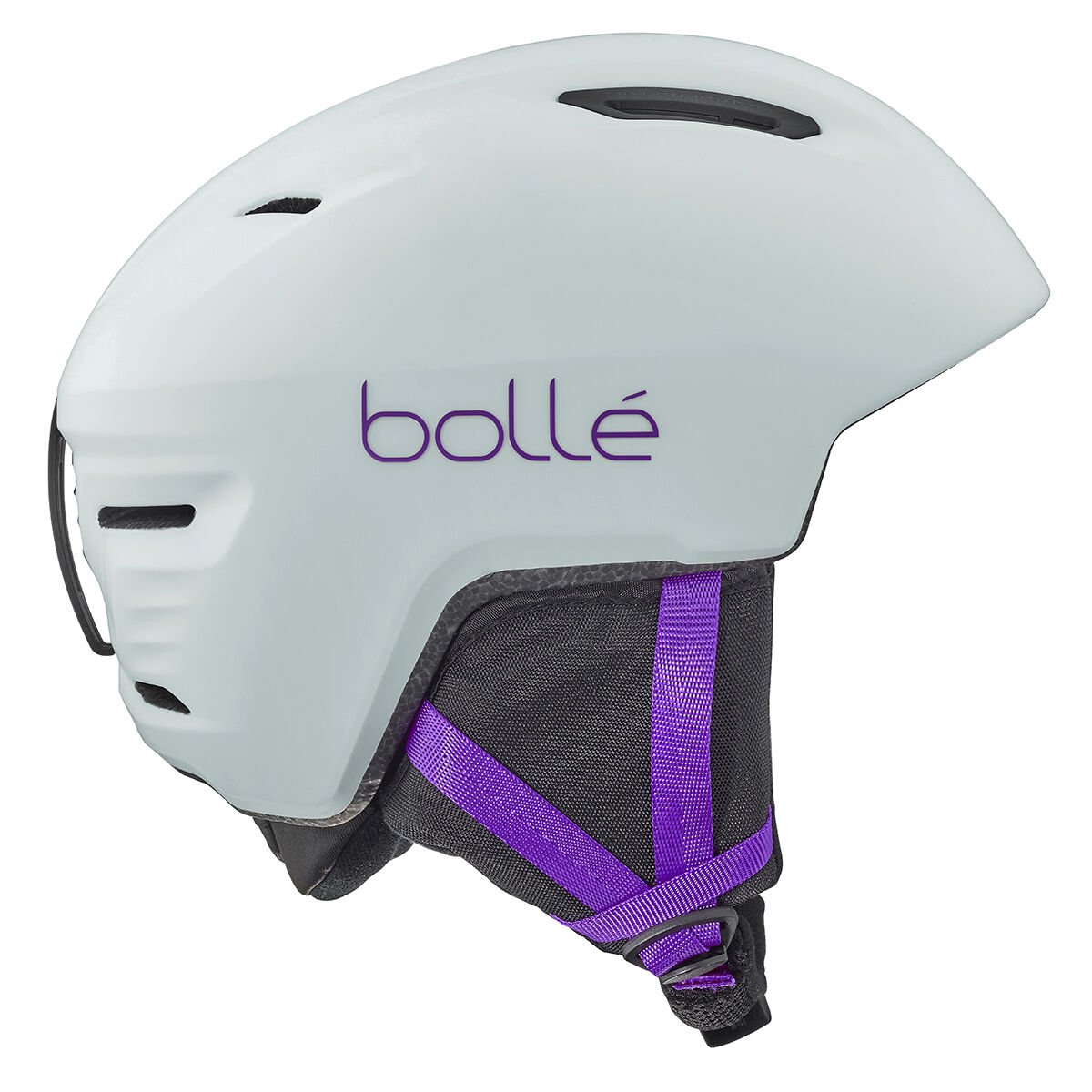 Bollé ATMOS YOUTH MIPS Ski Helmets White Purple Matte | 163958-ARC