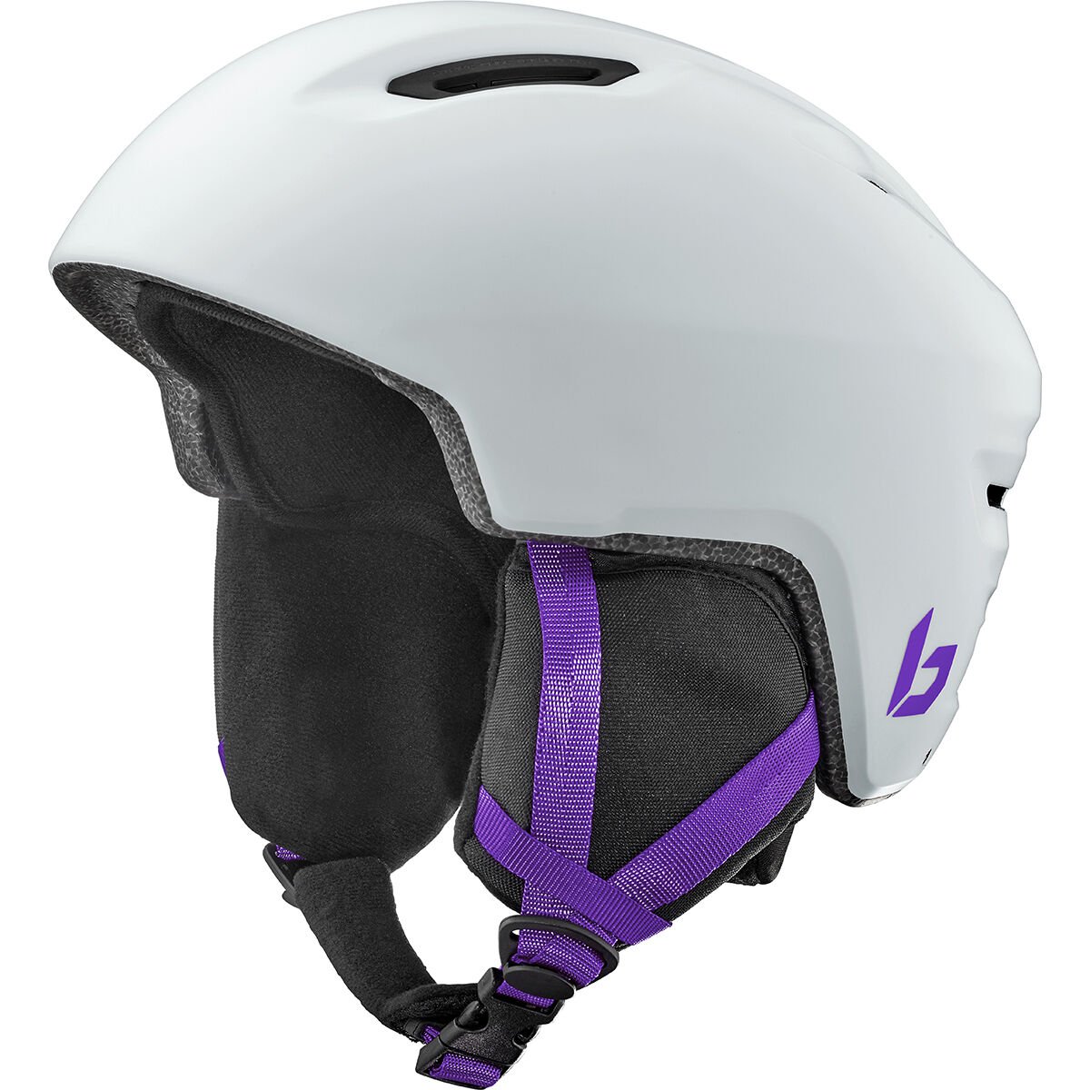 Bollé ATMOS YOUTH MIPS Ski Helmets White Purple Matte | 163958-ARC