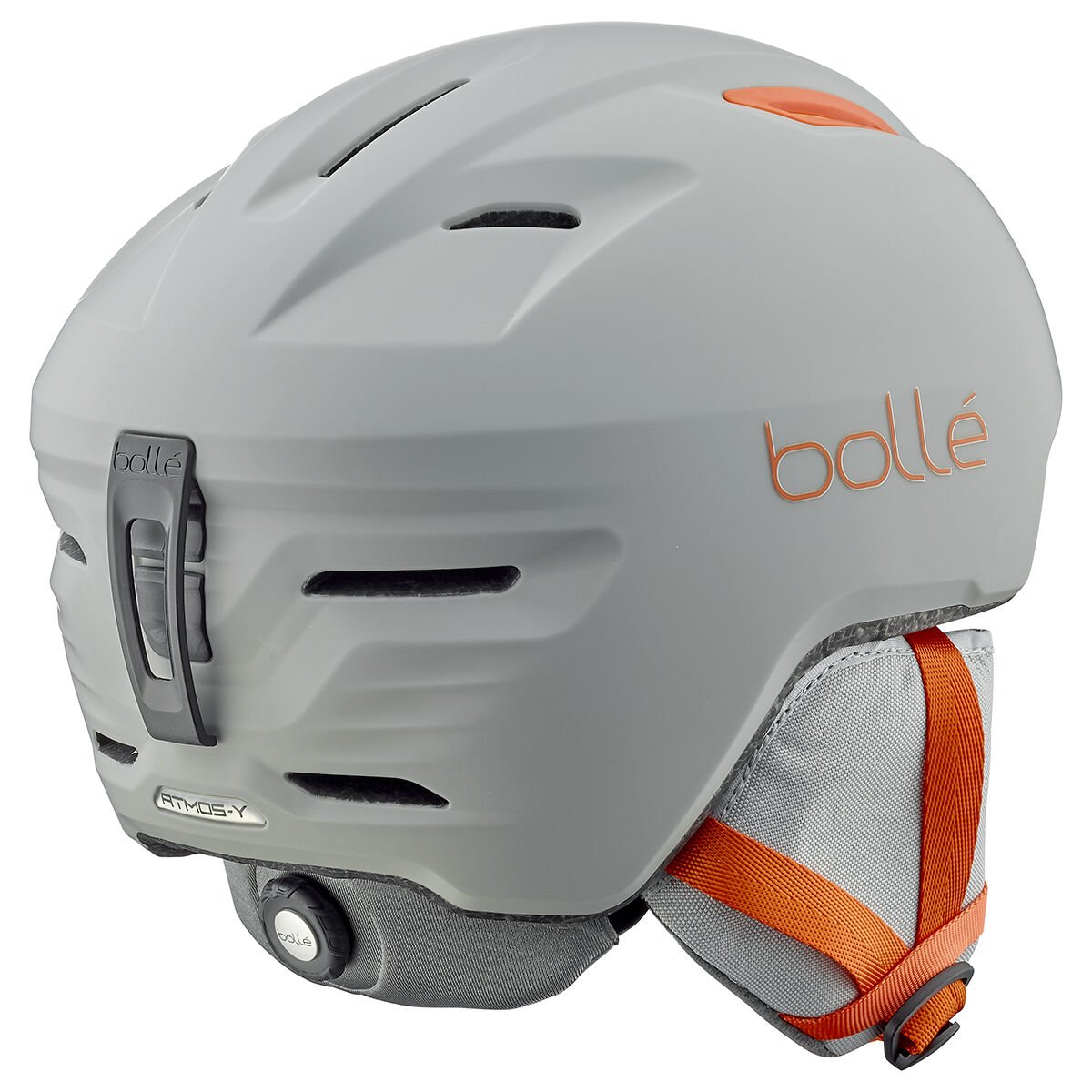 Bollé ATMOS YOUTH Ski Helmets Grey Orange Matte | 145768-TDJ