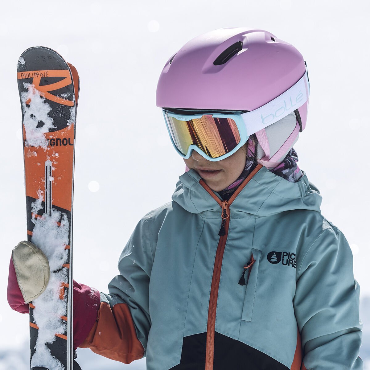 Bollé ATMOS YOUTH Ski Helmets Pink Matte | 234671-RZN