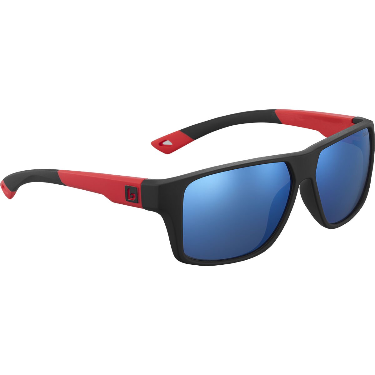 Bollé BRECKEN FLOATABLE Lifestyle Sunglasses Black Red Matte | 593418-FYA