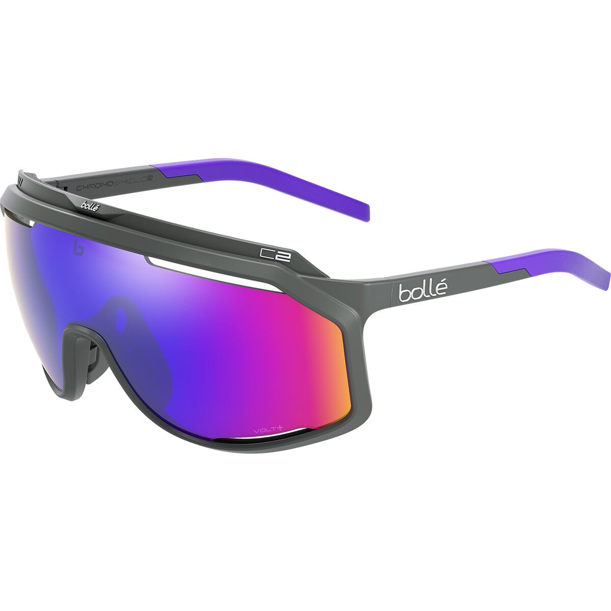 Bollé CHRONOSHIELD Sport Sunglasses Titanium Matte | 138675-HYK