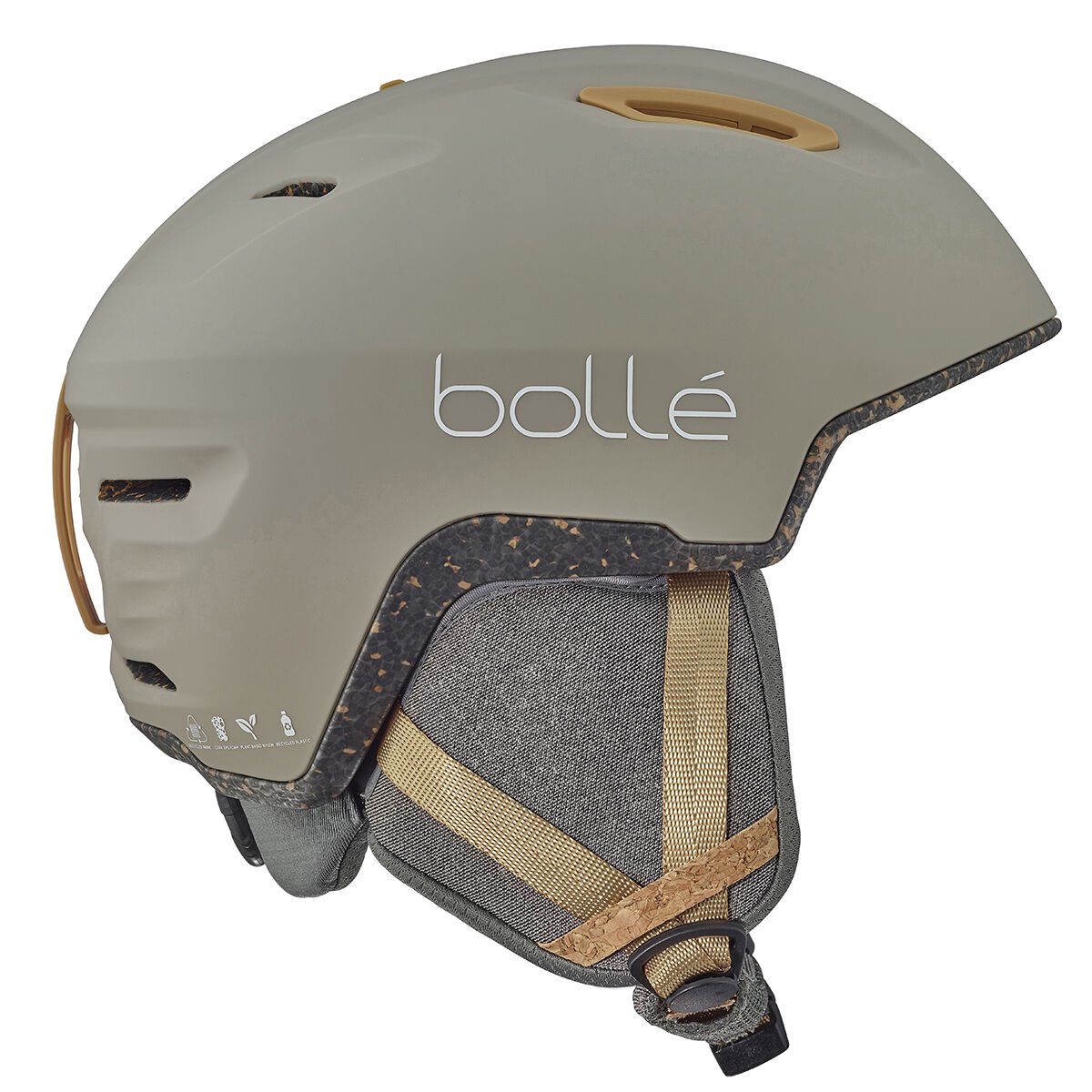 Bollé ECO ATMOS Ski Helmets Oatmeal Matte | 029856-YUH