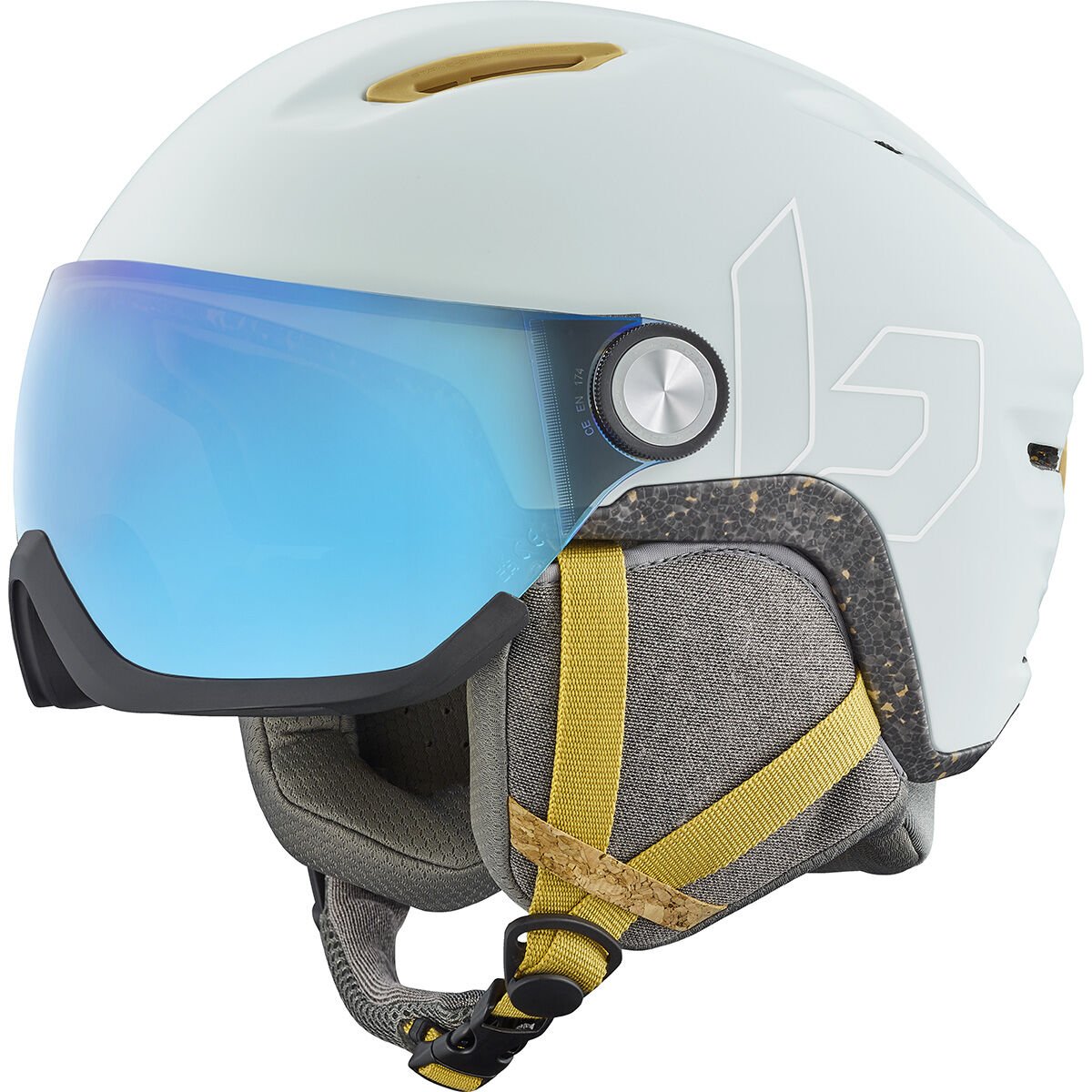 Bollé ECO V-ATMOS Ski Helmets Ice White Matte | 691428-NZI