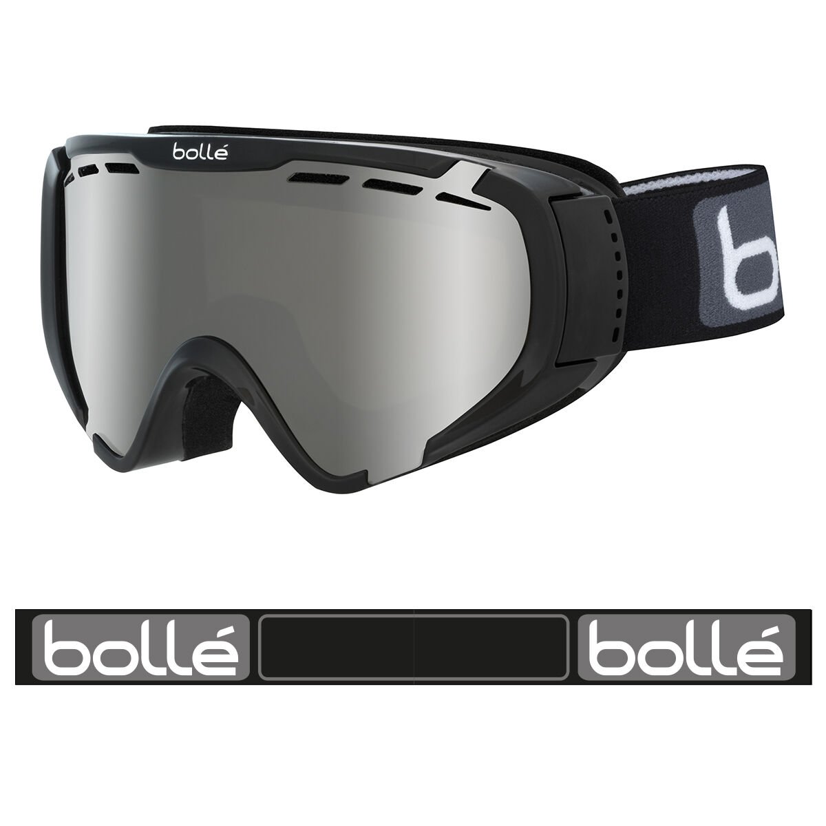 Bollé EXPLORER OTG Ski Goggles Black Shiny | 013849-YHN