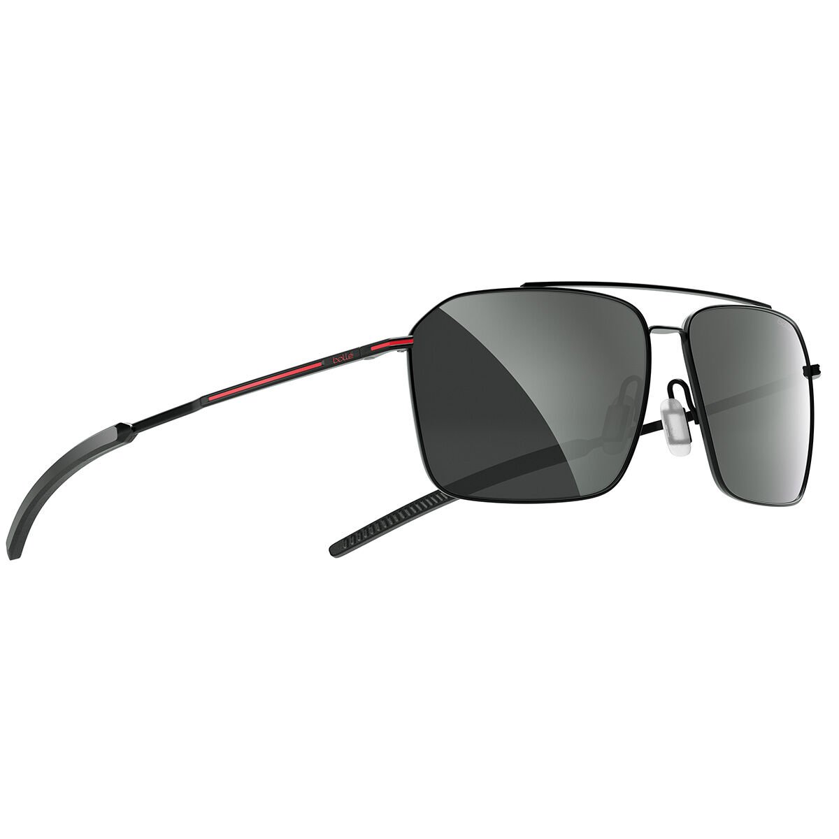 Bollé FLOW Lifestyle Sunglasses Black Red Matte | 486905-JDU