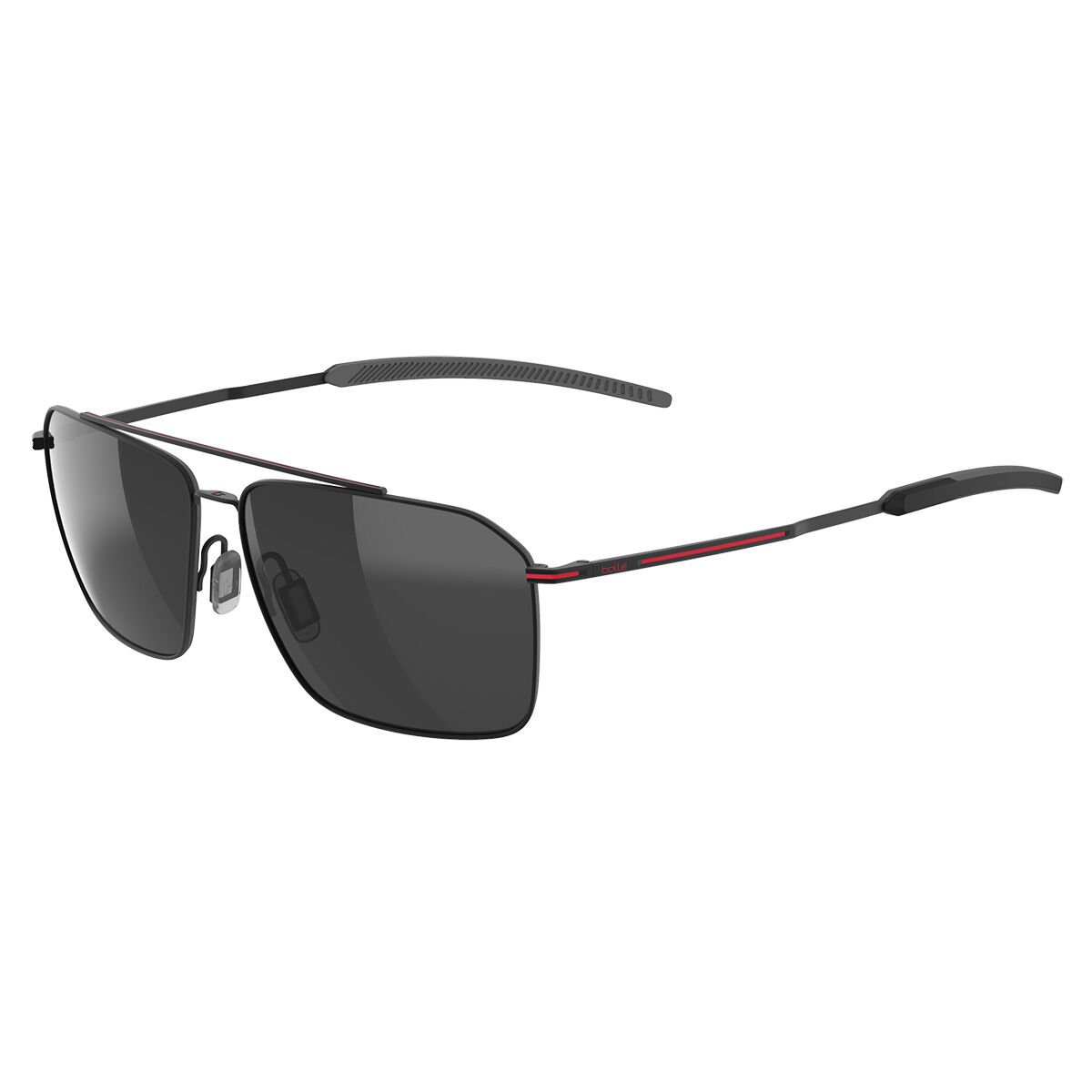 Bollé FLOW Lifestyle Sunglasses Black Red Matte | 486905-JDU