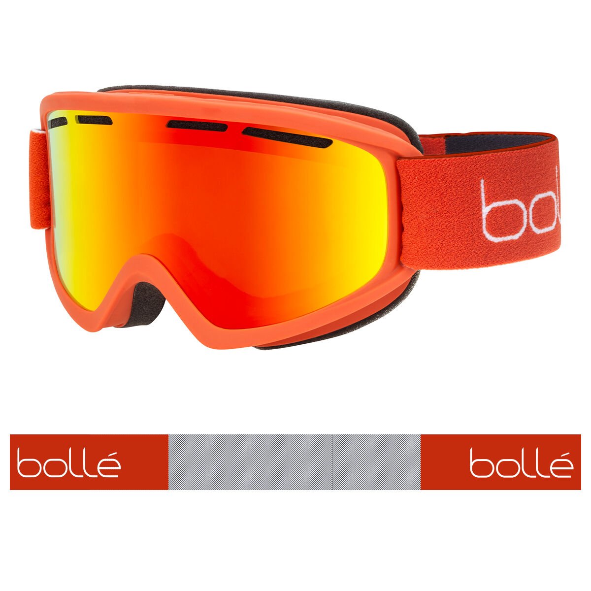 Bollé FREEZE PLUS Ski Goggles Brick Red Matte | 095842-SXU