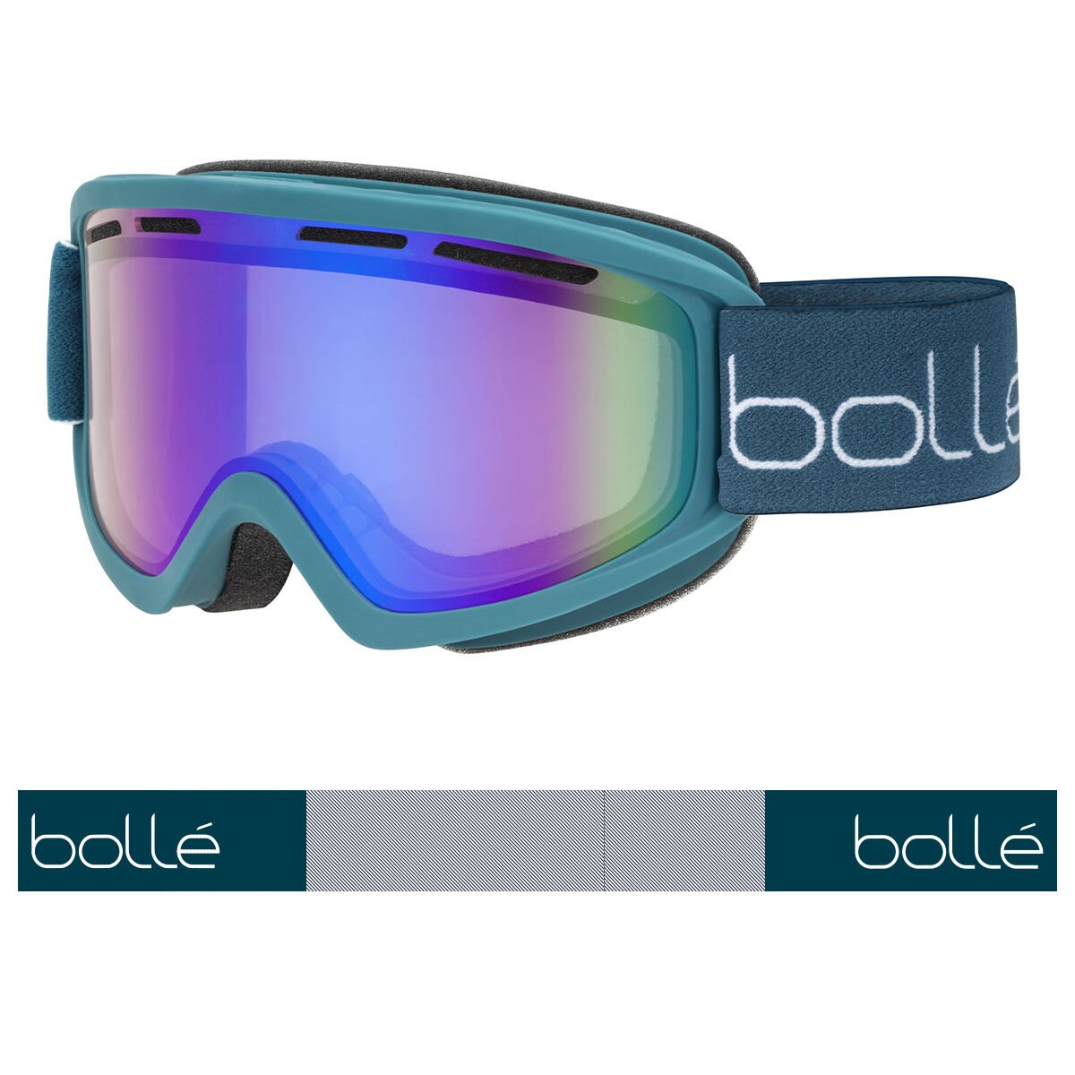 Bollé FREEZE PLUS Ski Goggles Petrol Blue Matte | 526931-XLB