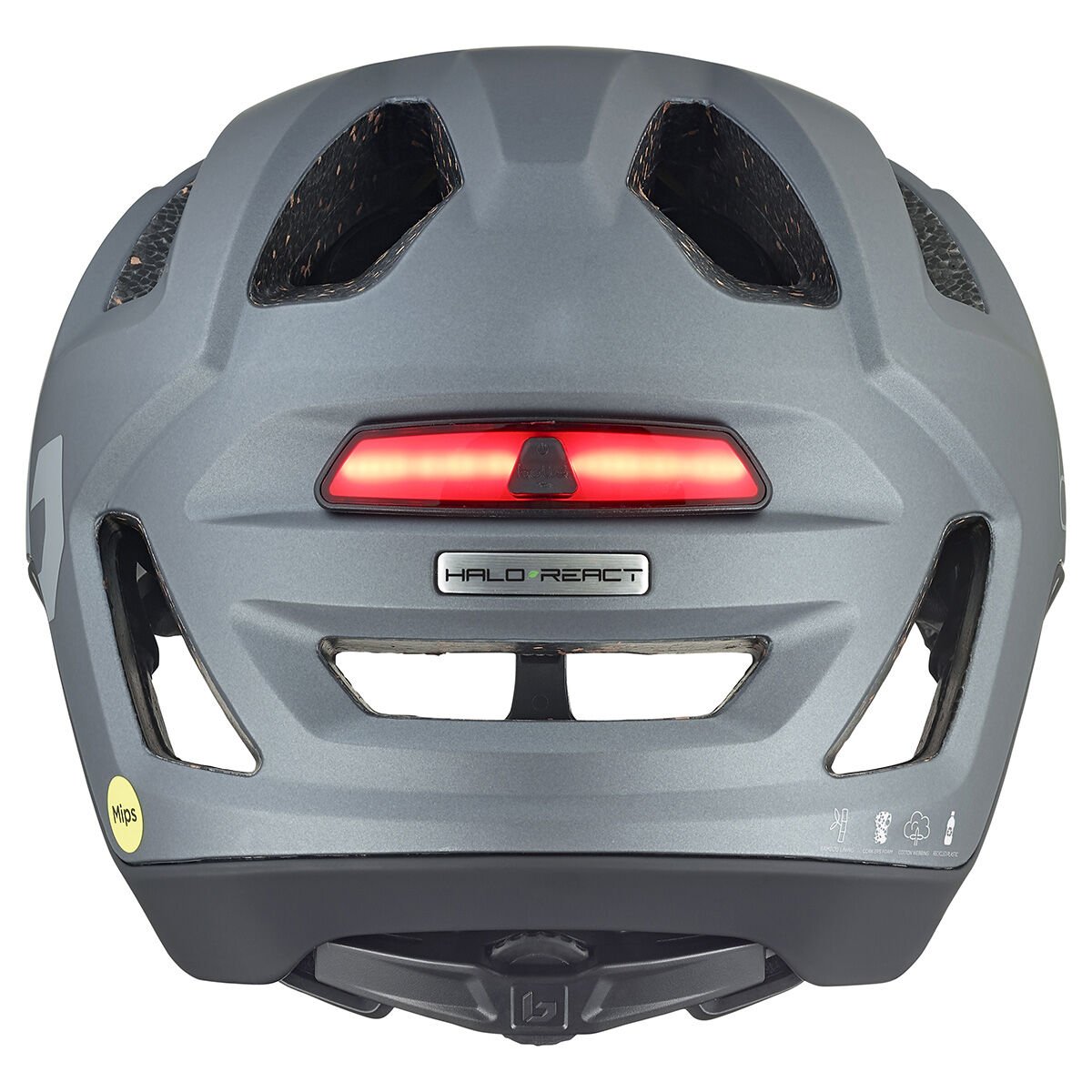 Bollé HALO REACT MIPS Bike Helmets Titanium | 874206-YFI