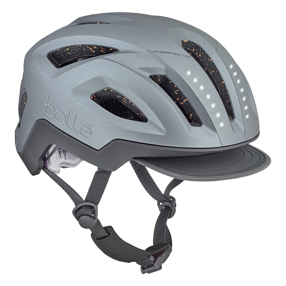 Bollé HALO REACT MIPS Bike Helmets Titanium | 874206-YFI