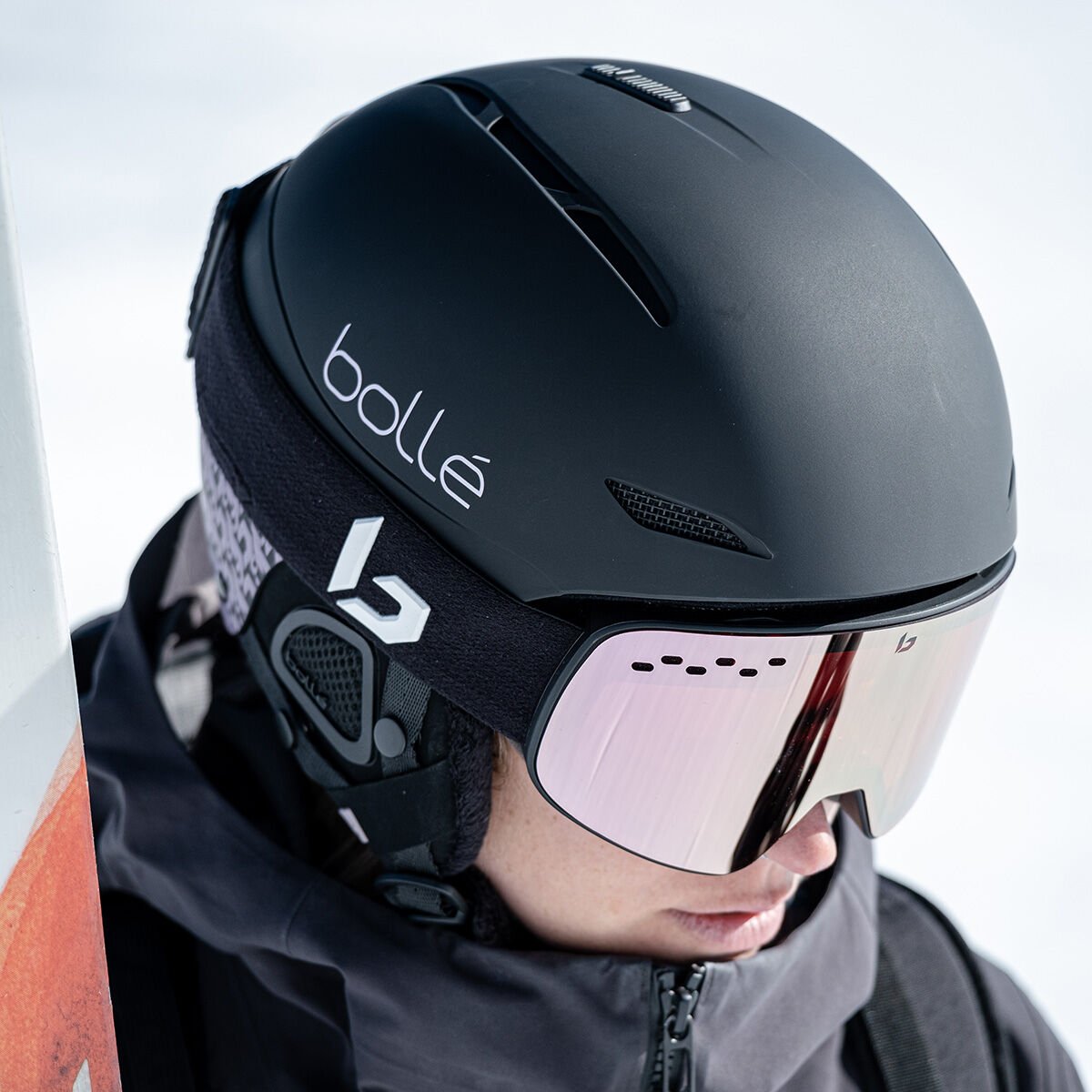 Bollé JULIET Ski Helmets Black Lilac Matte | 847920-OGF