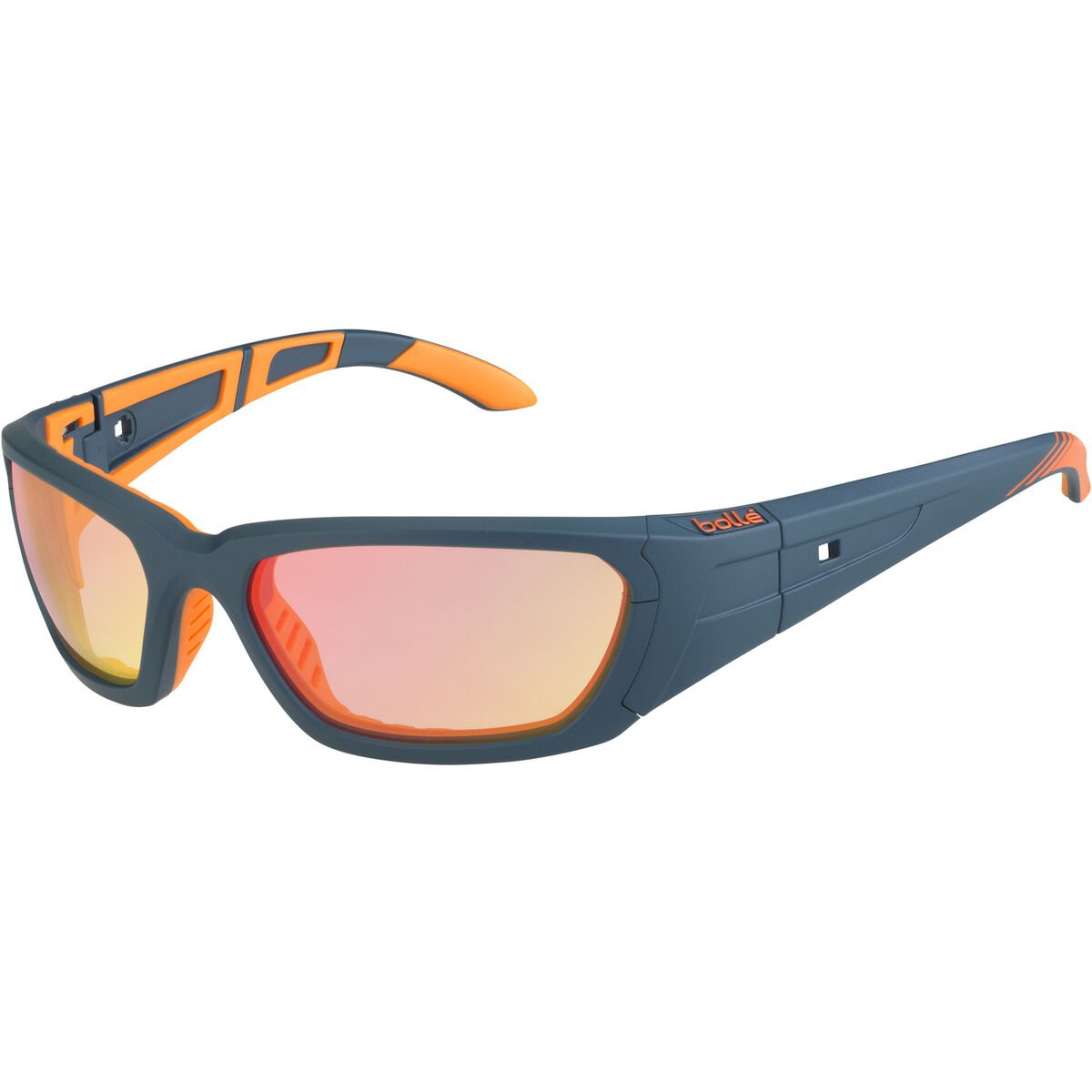 Bollé LEAGUE Sport Sunglasses Dark Petrol Orange Matte | 841975-NFU