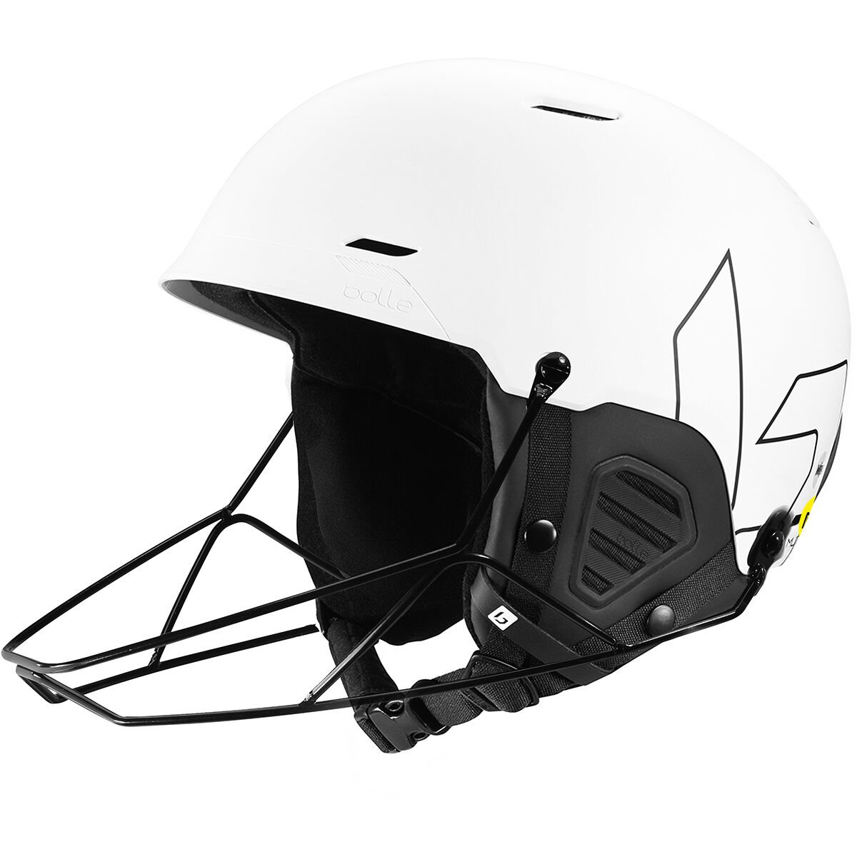 Bollé MUTE MIPS Ski Helmets Offwhite Matte | 054712-CMF