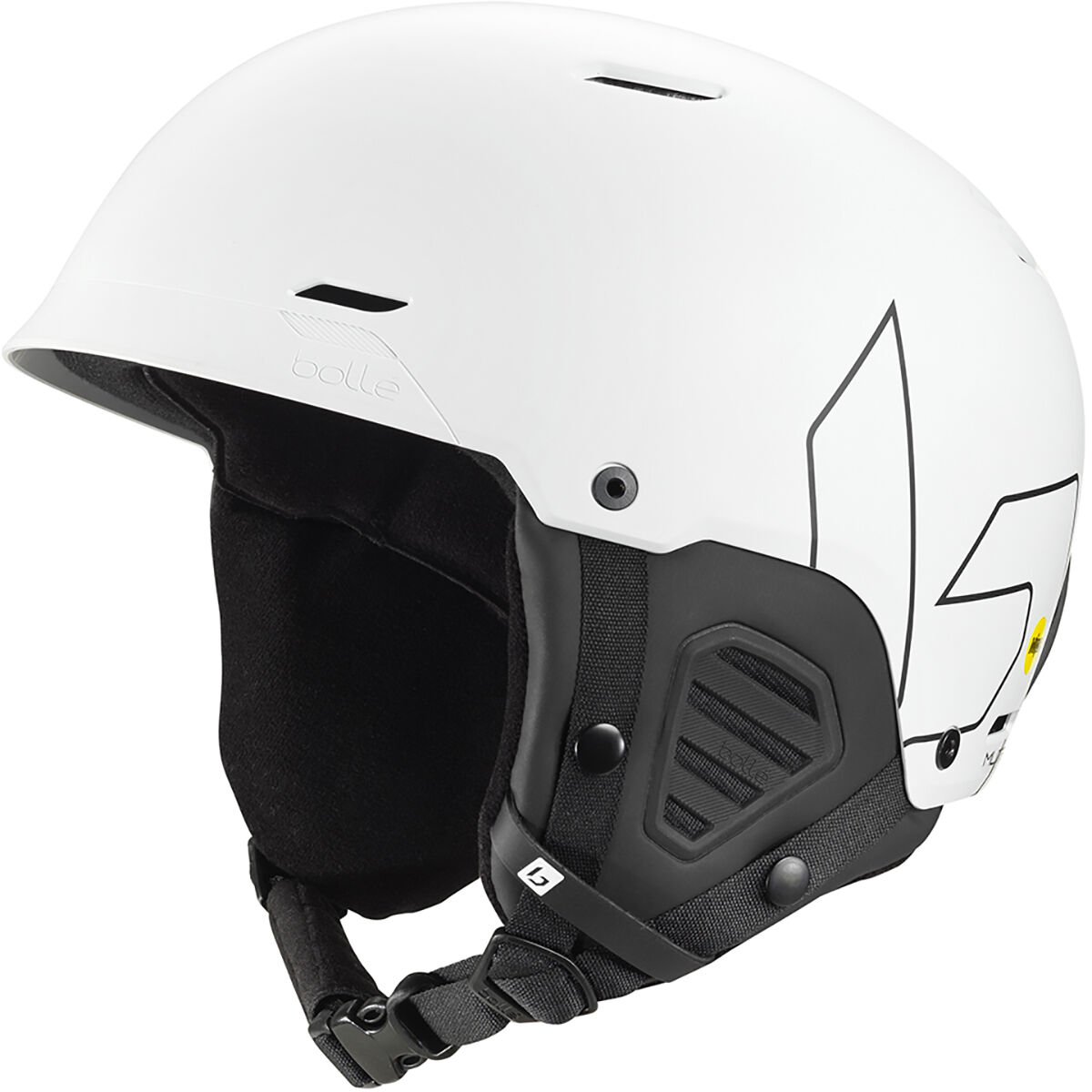 Bollé MUTE MIPS Ski Helmets Offwhite Matte | 054712-CMF