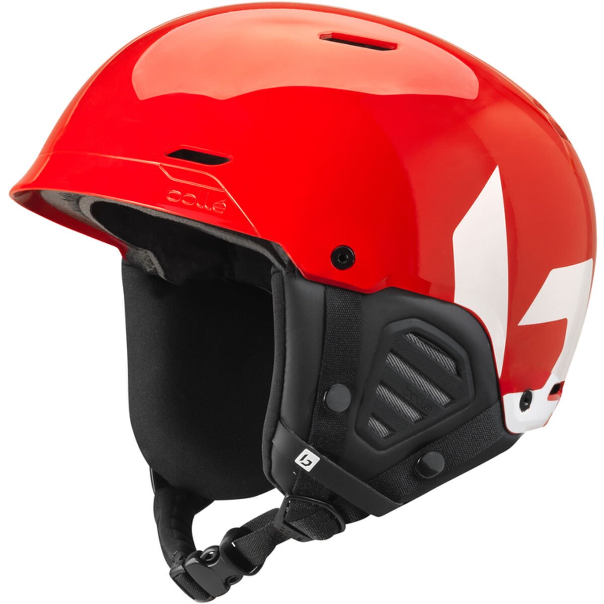 Bollé MUTE Ski Helmets Red White Shiny | 790281-HJN