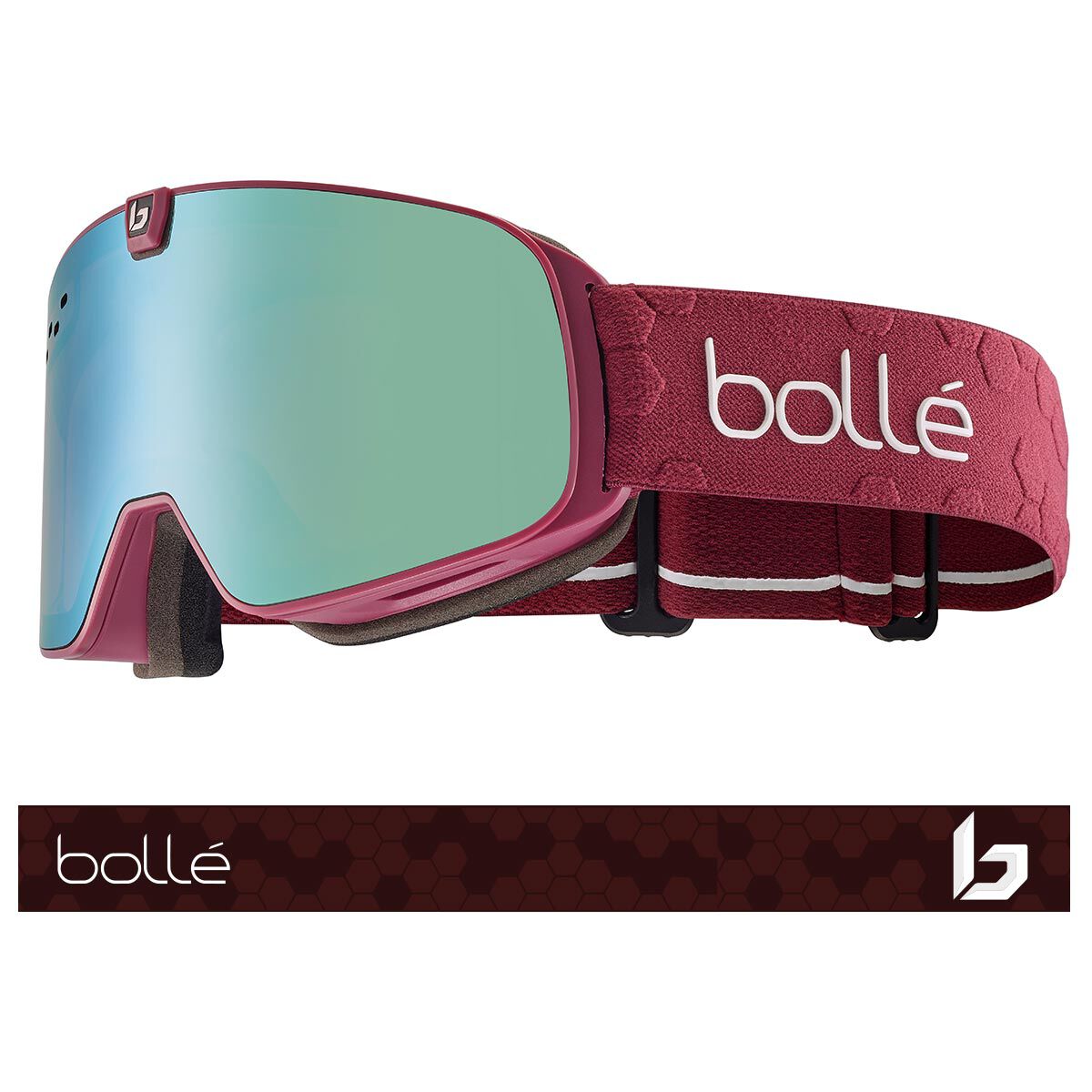 Bollé NEVADA NEO Ski Goggles Garnet Matte | 819047-JFL