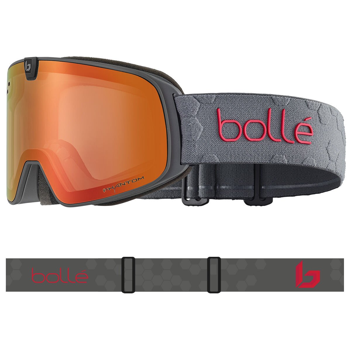 Bollé NEVADA NEO Ski Goggles Titanium Matte | 857214-MGA