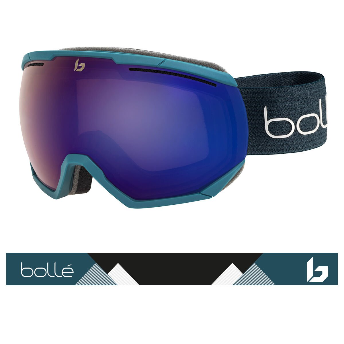 Bollé NORTHSTAR Ski Goggles Petrol Blue Matte | 610495-ETP