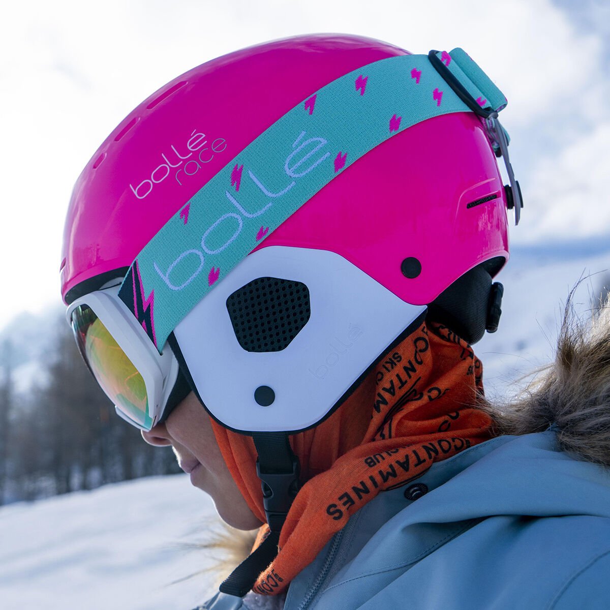 Bollé QUICKSTER Ski Helmets Pink Shiny | 269843-NTY