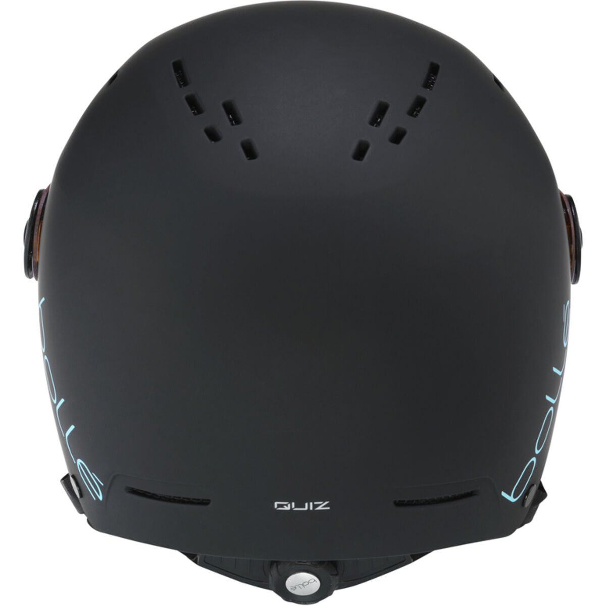 Bollé QUIZ VISOR Ski Helmets Black Blue Matte | 437501-VGE