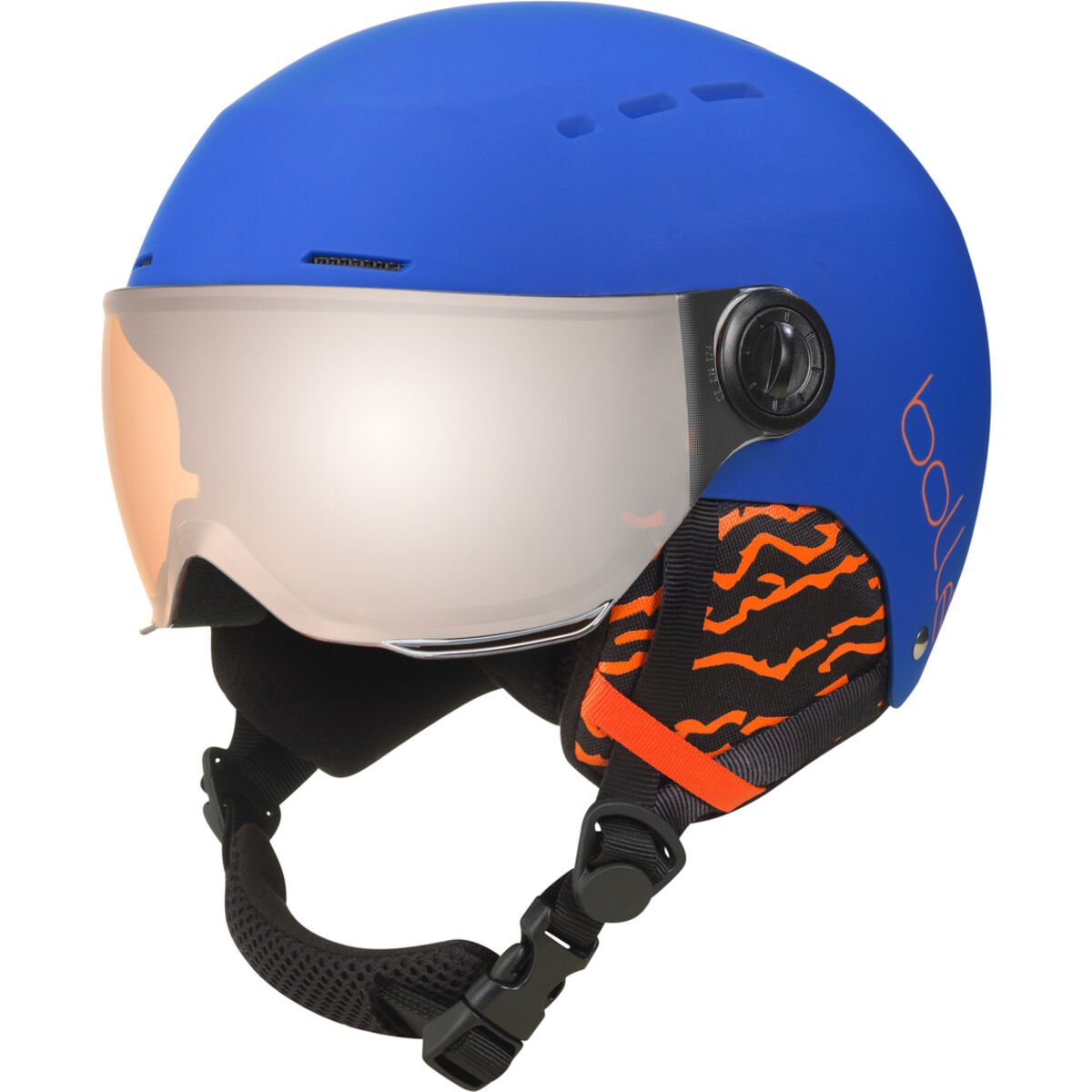 Bollé QUIZ VISOR Ski Helmets Royal Blue Matte | 390768-SAF