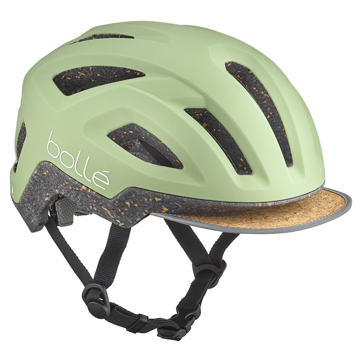 Bollé REACT Bike Helmets Matcha Matte | 628075-GWO