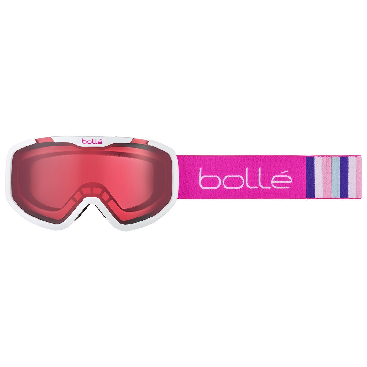 Bollé ROCKET Ski Goggles White & Pink Matte | 658914-QJI