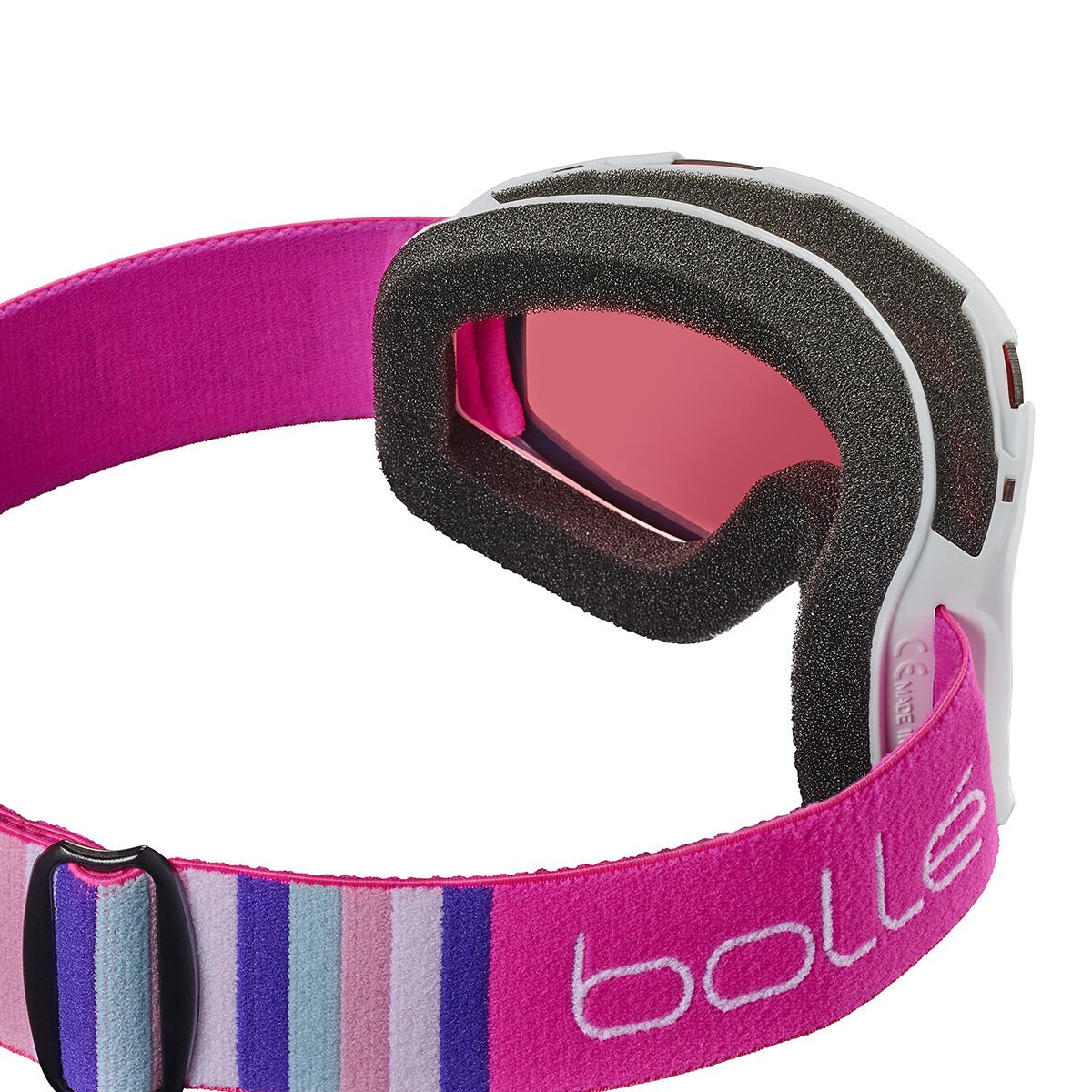 Bollé ROCKET Ski Goggles White & Pink Matte | 658914-QJI