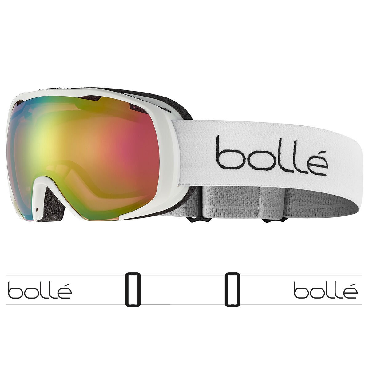 Bollé ROYAL Ski Goggles White Matte | 759234-PCS