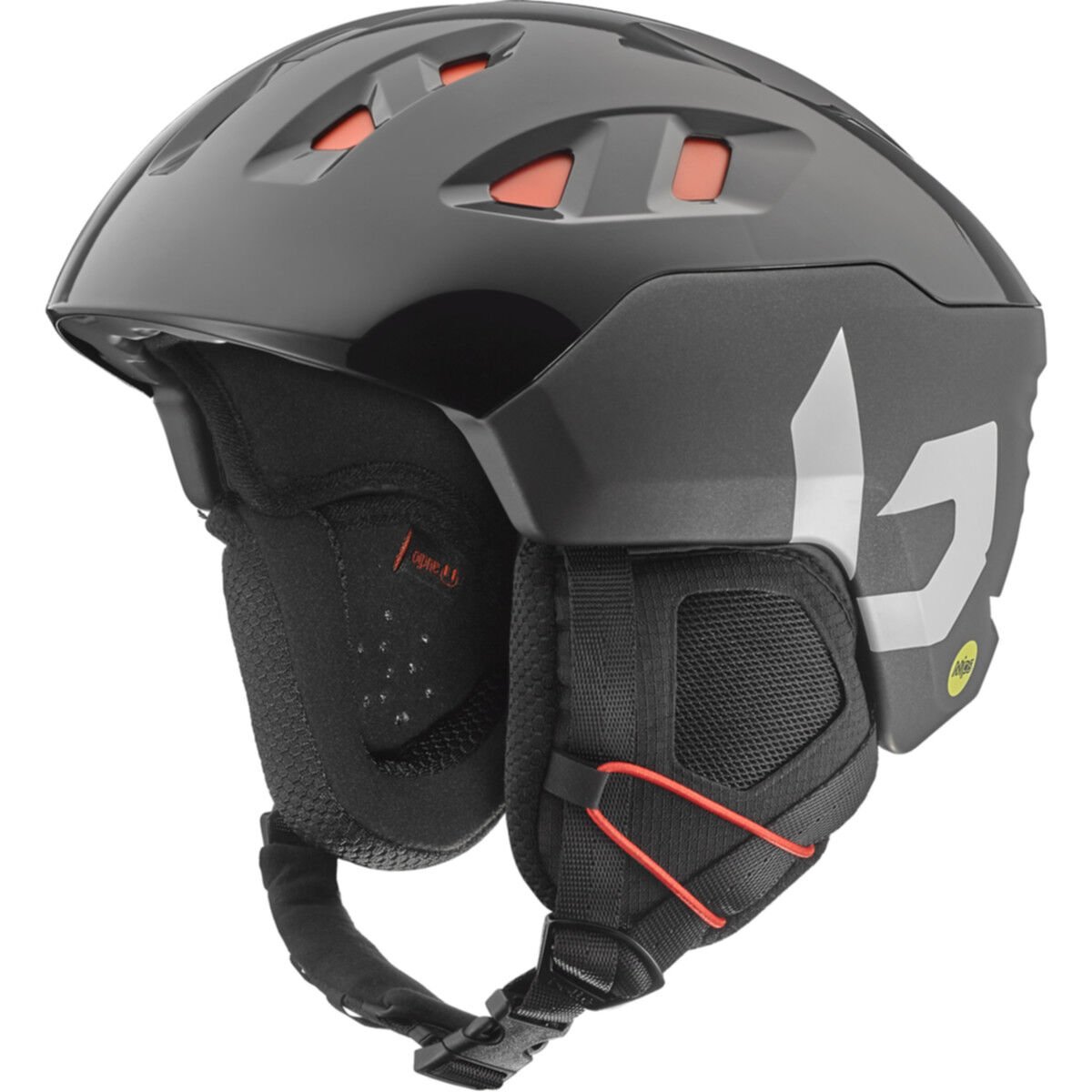 Bollé RYFT EVO MIPS Ski Helmets Black Shiny | 639482-SBX