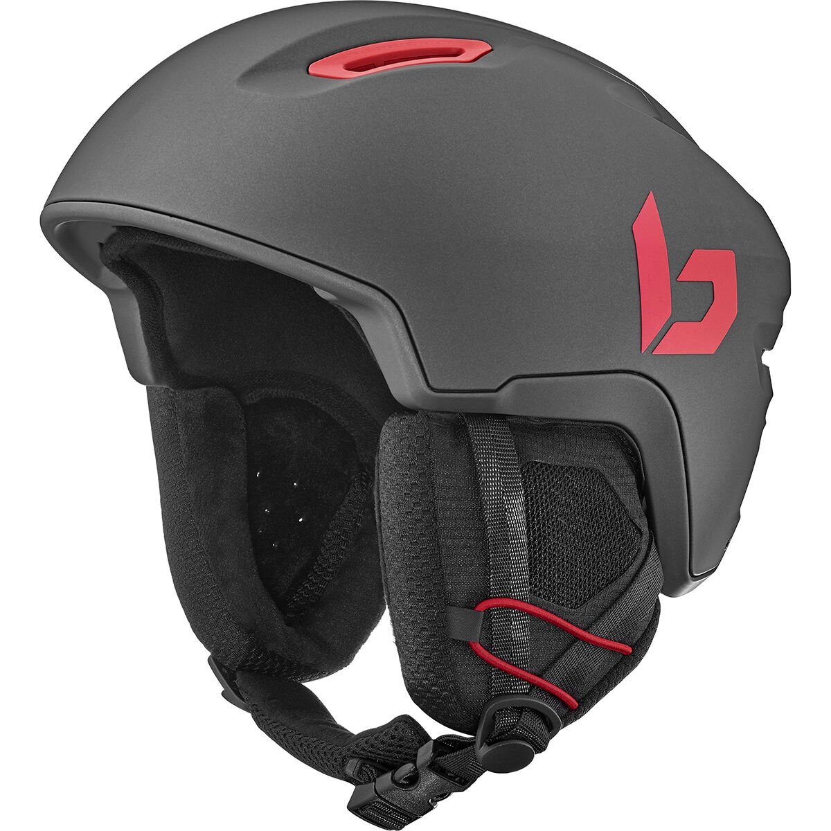 Bollé RYFT YOUTH Ski Helmets Titanium Red Matte | 594270-FKV