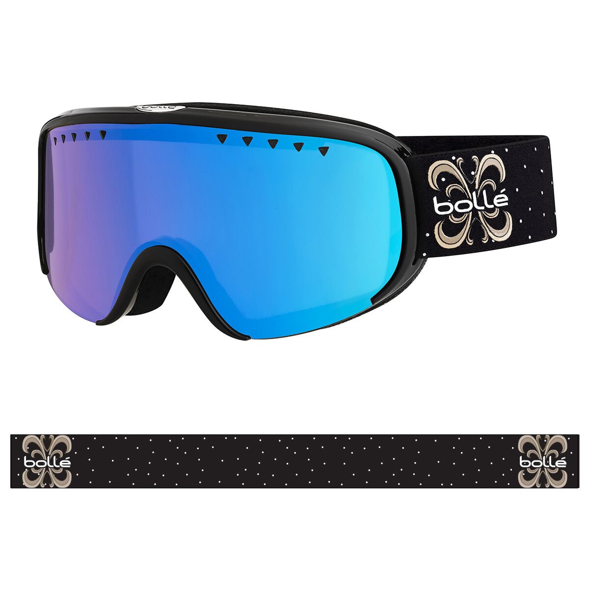 Bollé SCARLETT Ski Goggles SHINY BLACK NIGHT | 208517-XUW