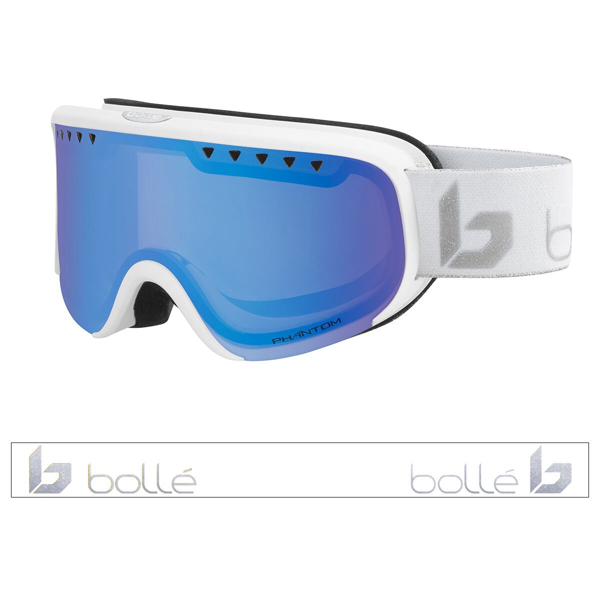 Bollé SCARLETT Ski Goggles White Silver Corp Matte | 532718-XFJ