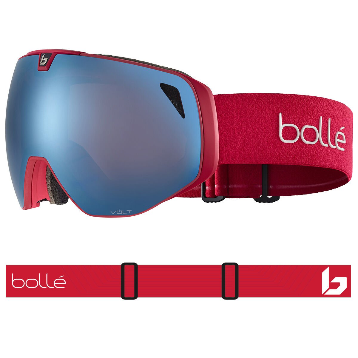 Bollé TORUS NEO Ski Goggles Carmine Red Matte | 501427-ATR