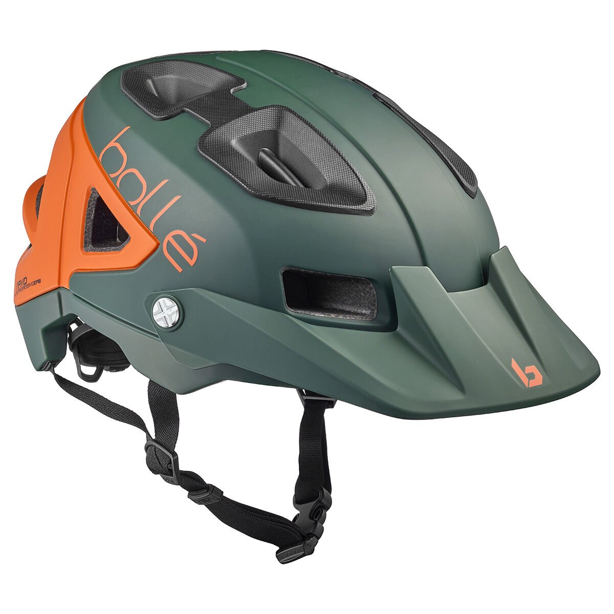 Bollé TRACKDOWN MIPS Bike Helmets Green Orange | 964081-NTP