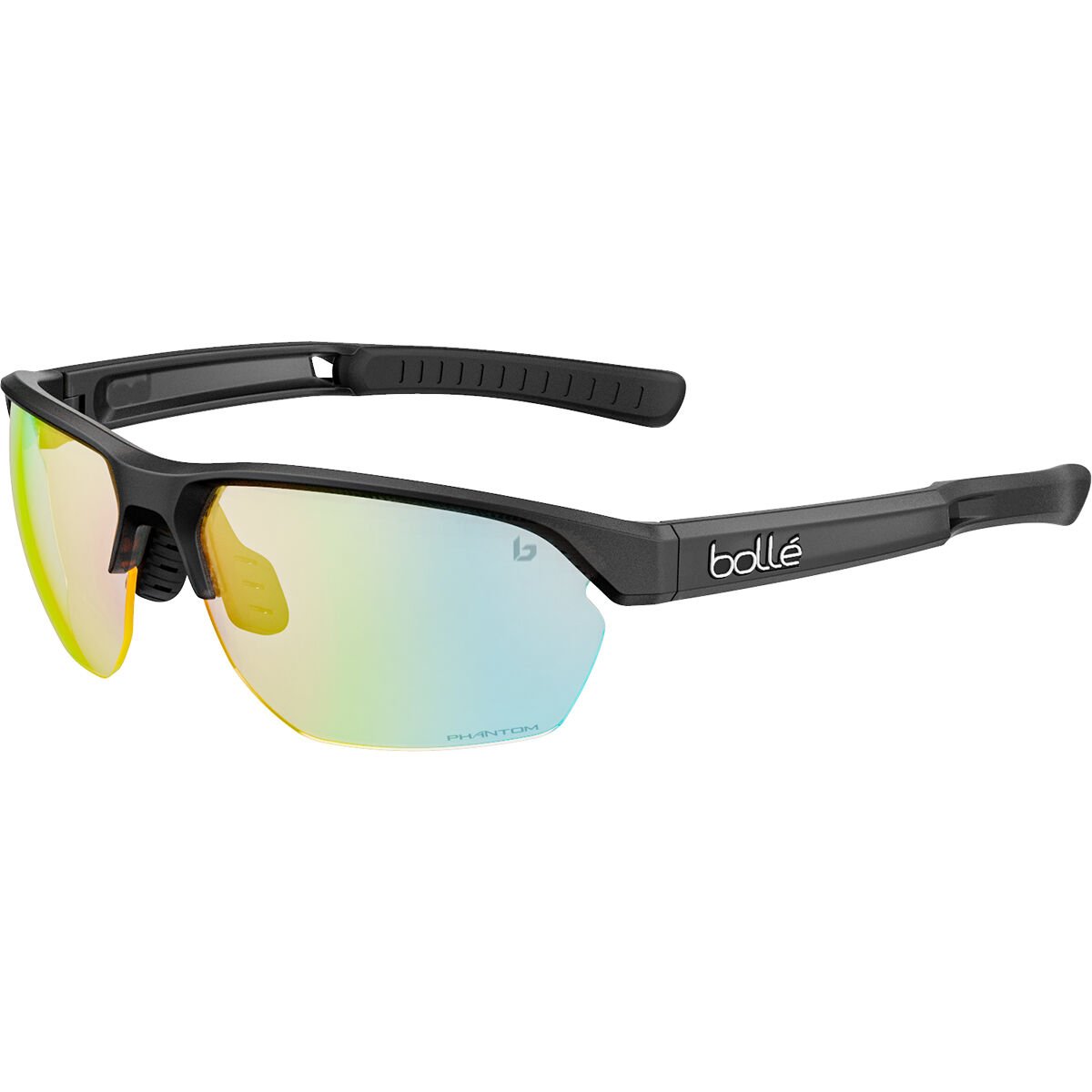 Bollé VICTUS Sport Sunglasses Black Frost | 827034-YXH