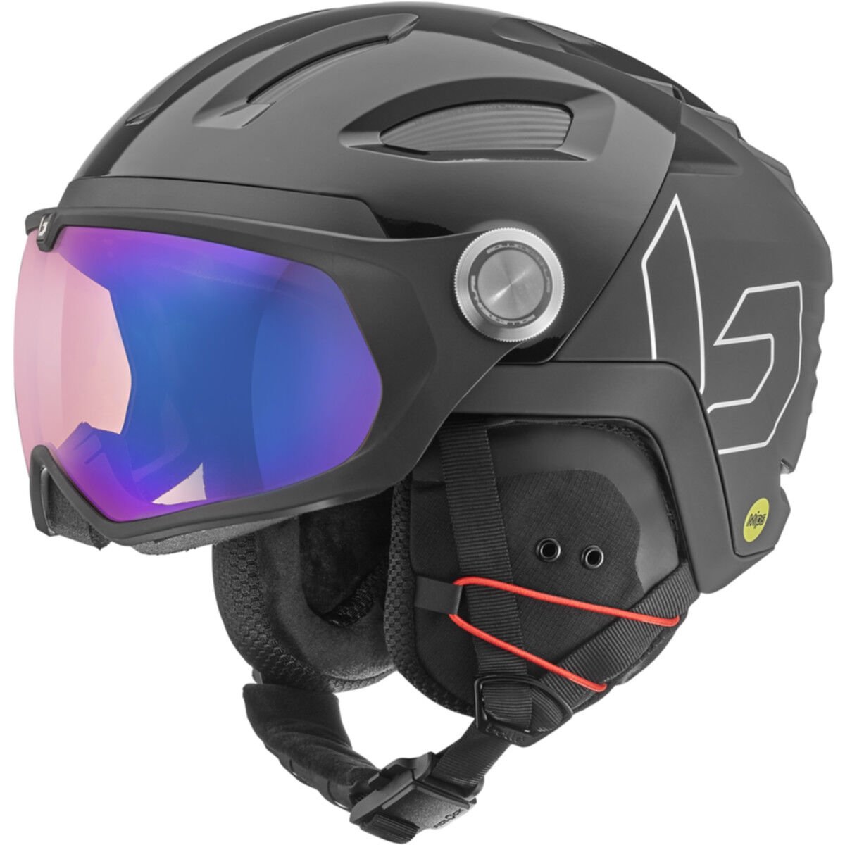 Bollé V-RYFT MIPS Ski Helmets Black Shiny | 927685-UZA