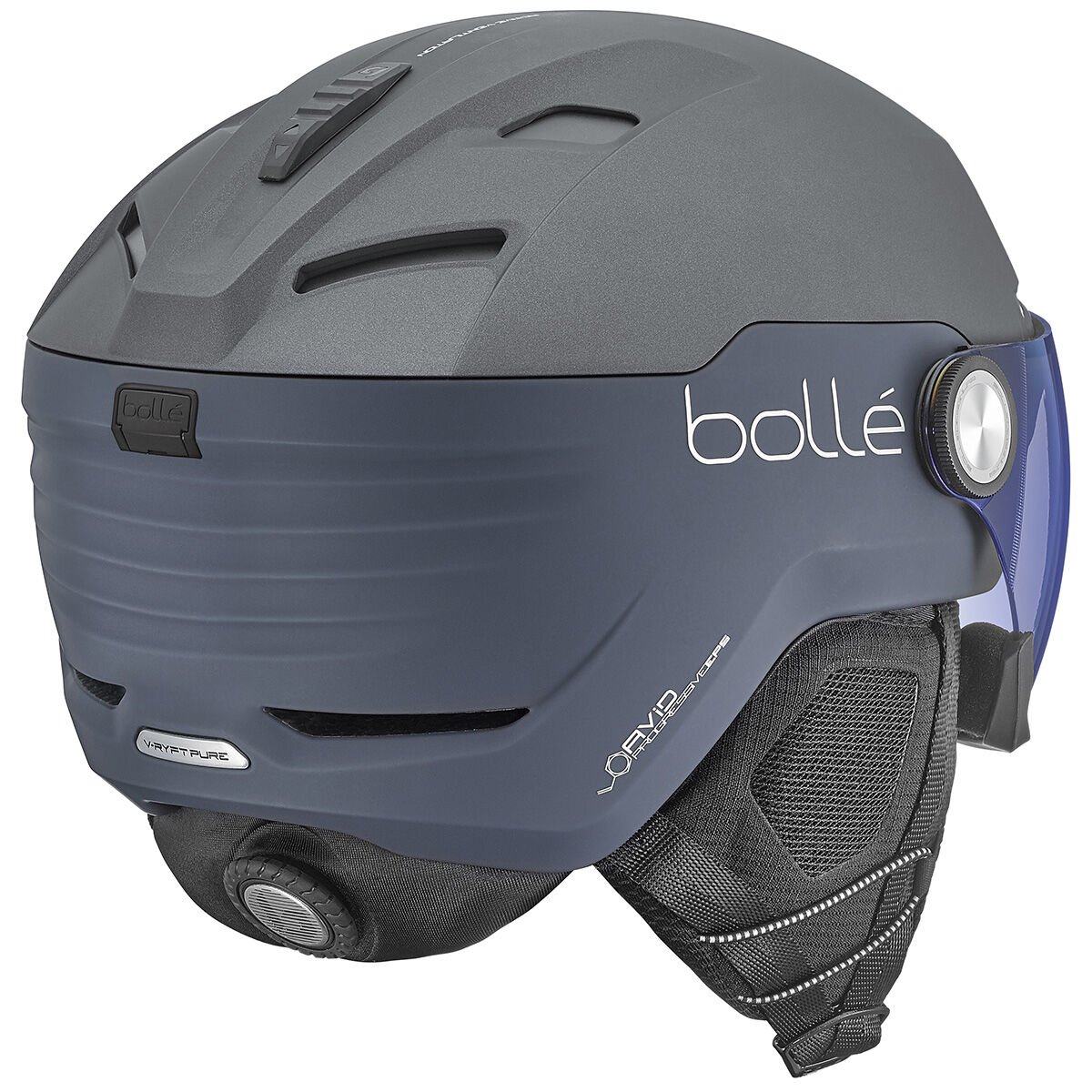 Bollé V-RYFT PURE Ski Helmets Grey Matte | 205718-ZRC