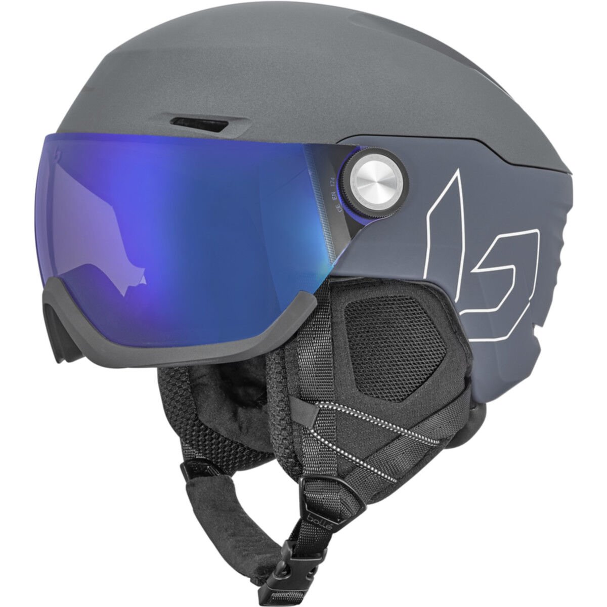 Bollé V-RYFT PURE Ski Helmets Grey Matte | 205718-ZRC