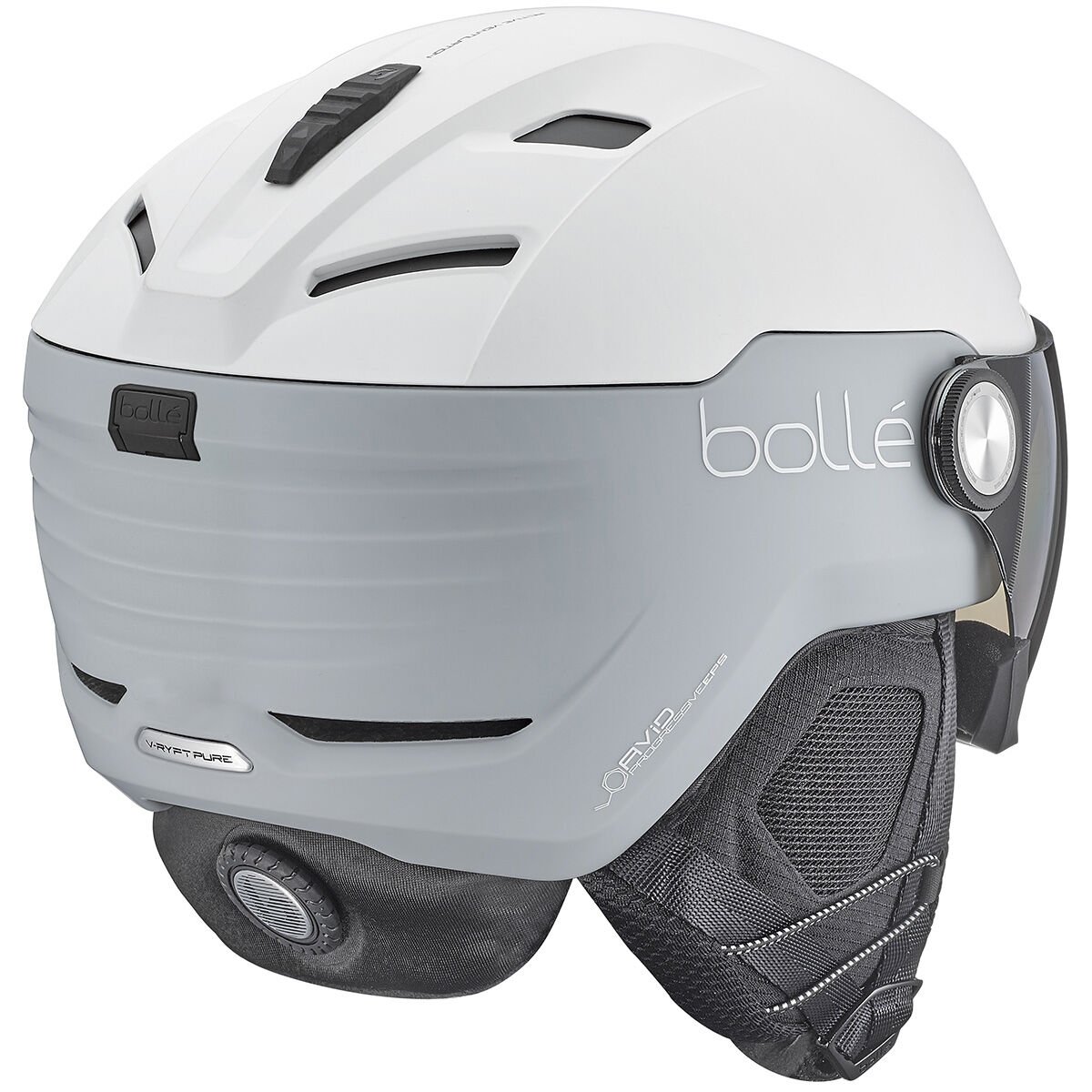 Bollé V-RYFT PURE Ski Helmets White Matte | 387542-UVJ